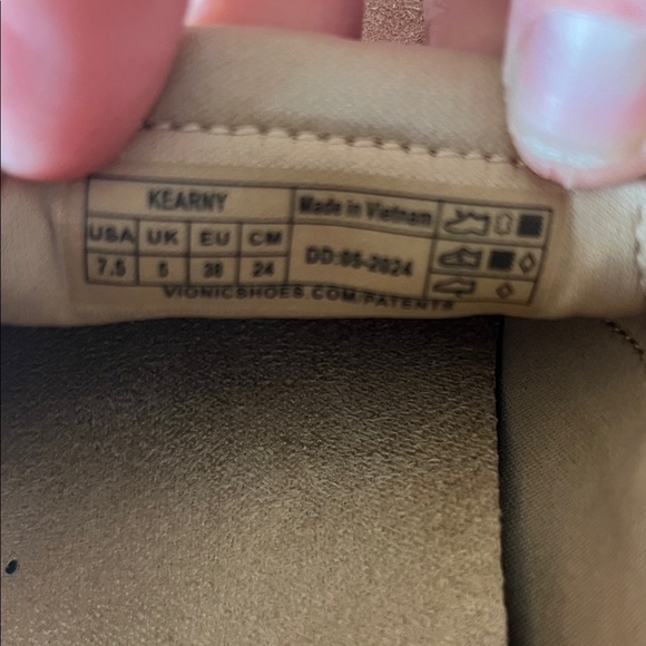 Vionic Kearny Womens Suede Slip-On Loafers - Rose Gold Size 7.5 - Picture 10 of 10